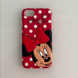 ✨minnie mouse Iphone 7 case✨